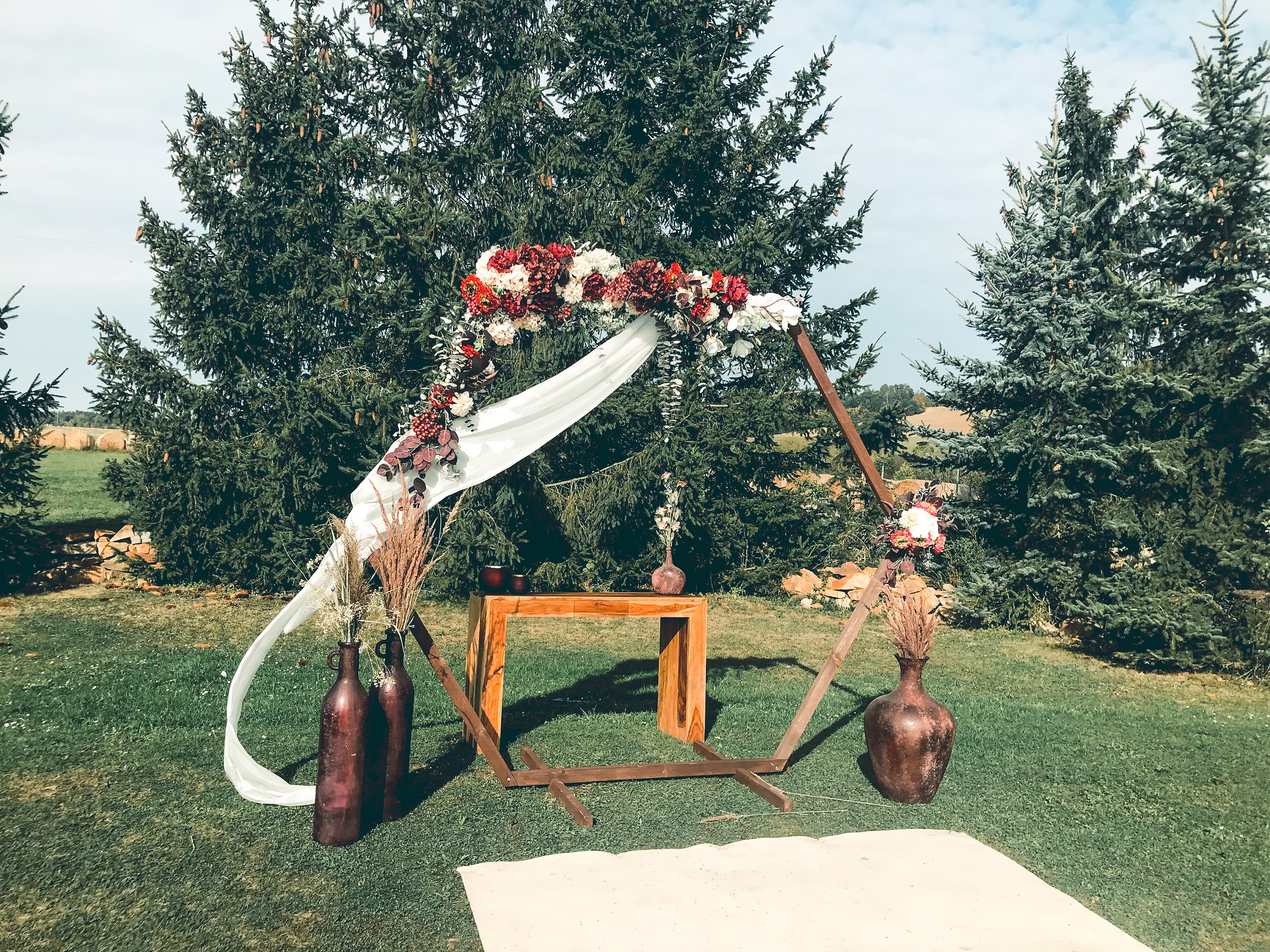 Svatba statek u Kapličky Nová Ves