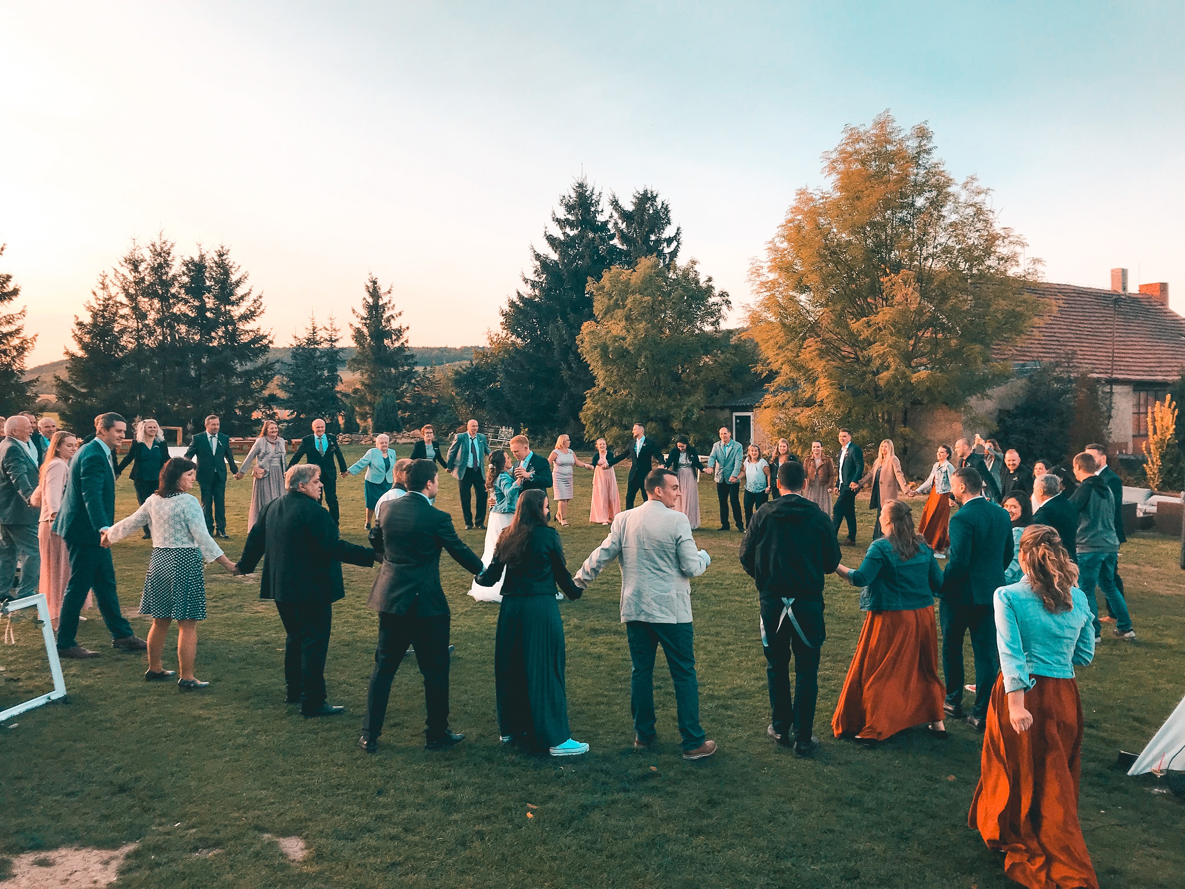 Svatba statek u Kapličky Nová Ves