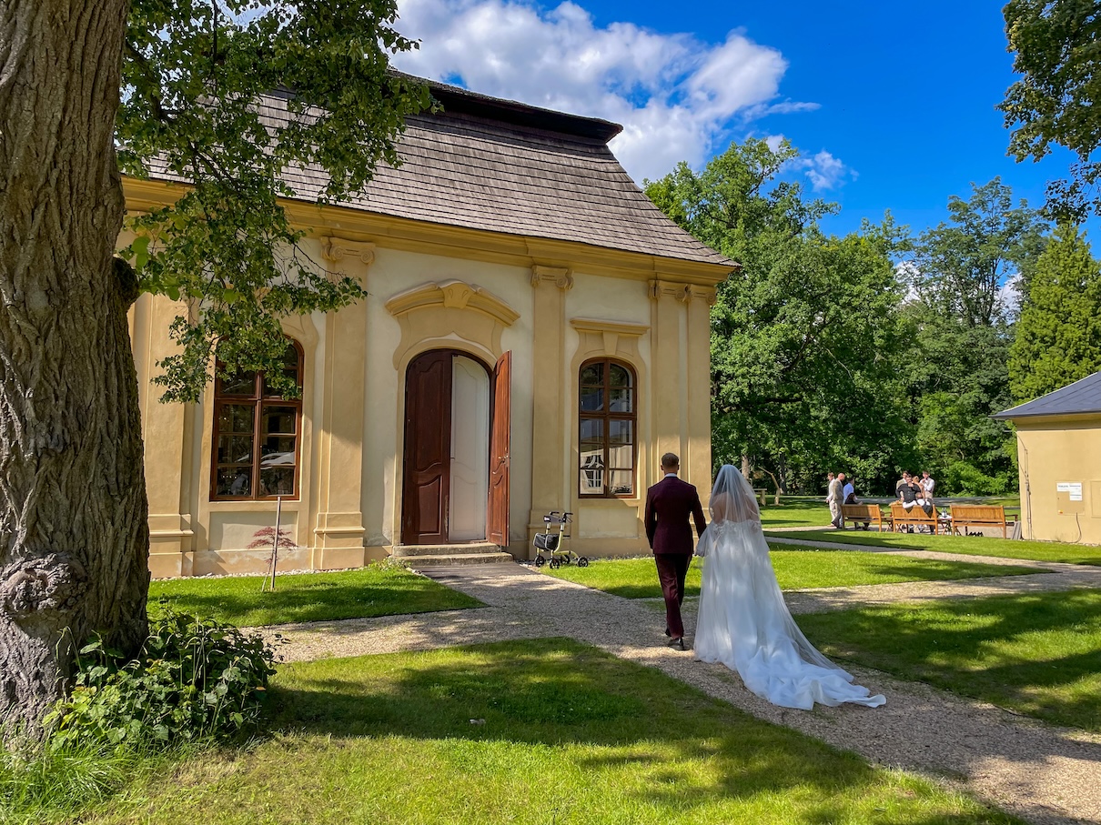 Svatba na zámku Bon Repos