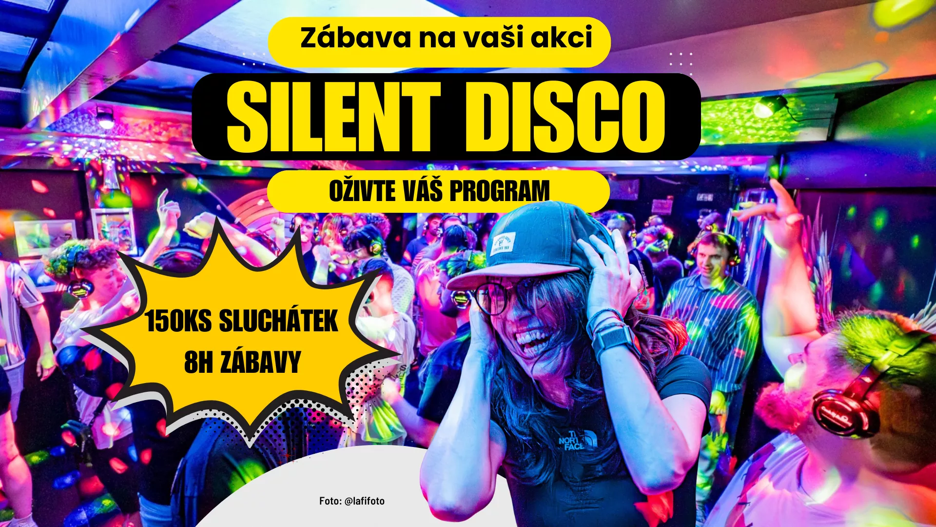 Silent Disco párty – zábava na svatební akci